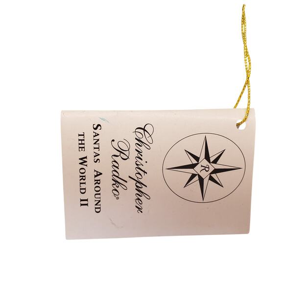 Christopher Radko Ornament Santa’s Around the World II Christmas - Picture 12 of 16